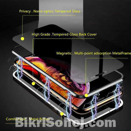Magnetic back cover iPhone X XS
